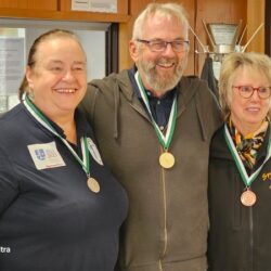 v. l. n. r. Gretchen Ewen-Schöberl; Dieter Oehlschläger; Rita Stein